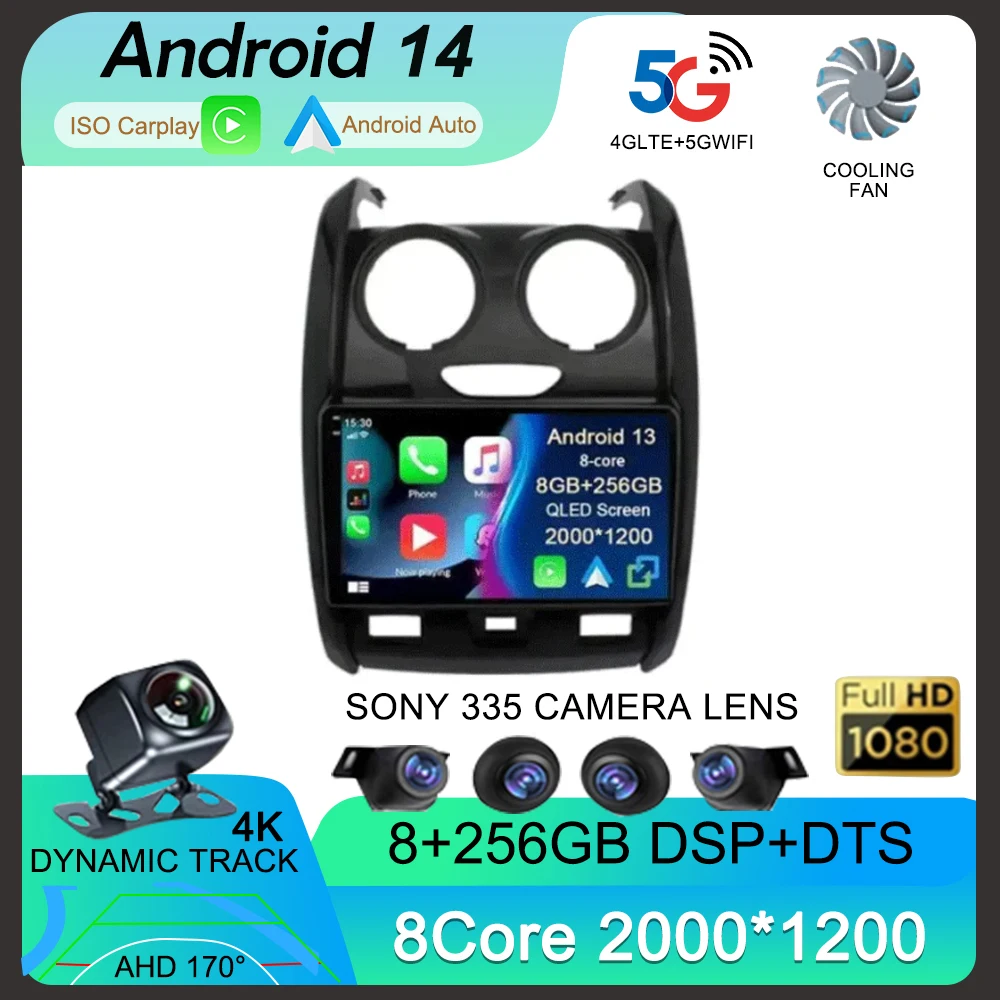 Android 14 Carplay Auto WIFI+4G for Renault Duster 2015 2016 2017 2018 2019 2020 Car Radio GPS Stereo Multimedia Player 2din Dsp
Android 14 Carplay Auto WIFI+4G for Renault Duster 2015 2016 2017 2018 2019 2020 Car Radio GPS Stereo Multimedia Player 2din Dsp