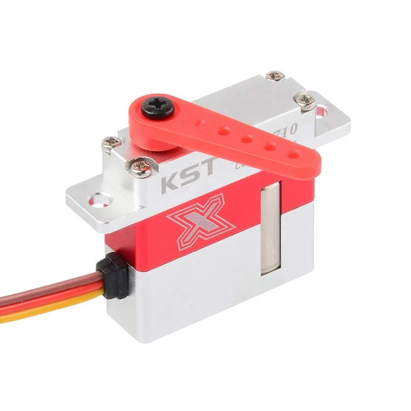 KST X10-710 Thin Gliding Fixed Wing Model Aircraft Servo 4.5kg-7.5kg Miniature Metal Digital Rudder
KST X10-710 Thin Gliding Fixed Wing Model Aircraft Servo 4.5kg-7.5kg Miniature Metal Digital Rudder