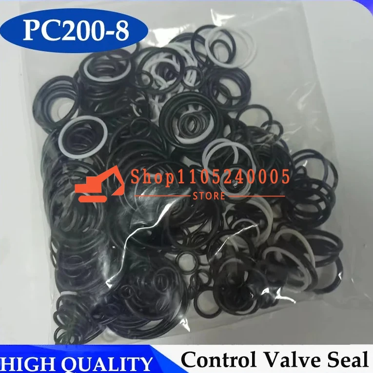 High Quality Excavator Control Valve Oil Seal O-ring PC200-8 PC220-8 Control Valve Seal Kit Repair Kit for PC200/220-8
High Quality Excavator Control Valve Oil Seal O-ring PC200-8 PC220-8 Control Valve Seal Kit Repair Kit for PC200/220-8