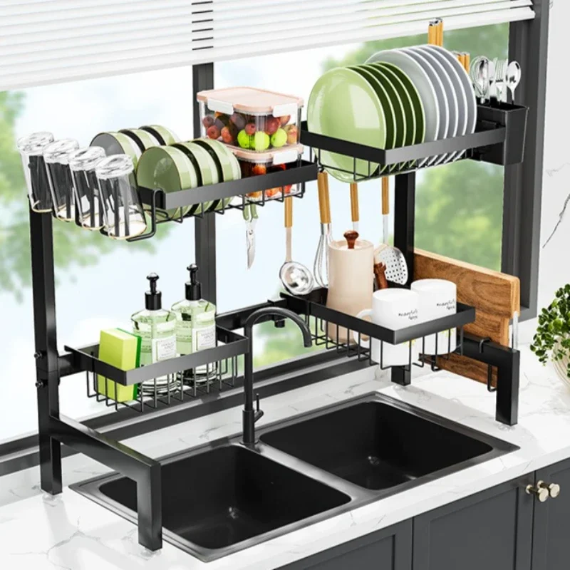 Firm Kitchen Shelf Sink Bowl Rack Tableware Drain Rack Multifunctional Household Dishwasher Kitchen Utensils Dish Storage Rack
Firm Kitchen Shelf Sink Bowl Rack Tableware Drain Rack Multifunctional Household Dishwasher Kitchen Utensils Dish Storage Rack