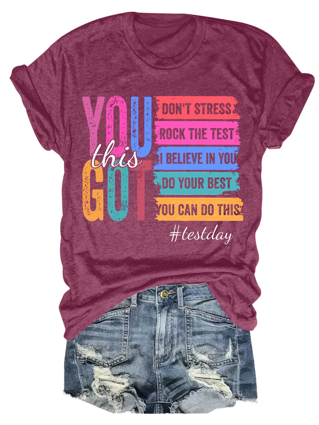 Women's plus size tank top You This Got Don't Stress Rock The Test I Believe In You Do Your Best You Can Do This Hashtag Testday
Women's plus size tank top You This Got Don't Stress Rock The Test I Believe In You Do Your Best You Can Do This Hashtag Testday
