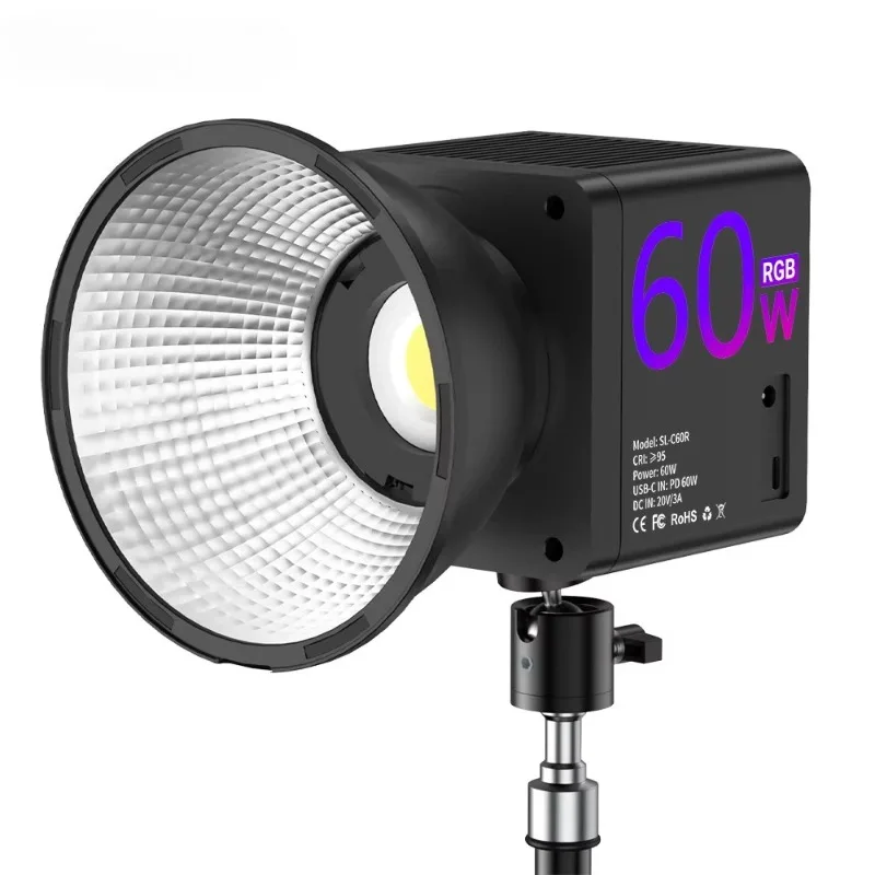 New Design COB 60w 13400mah RGB with Battery Professional Photography Audio Video Lighting Studio Light
New Design COB 60w 13400mah RGB with Battery Professional Photography Audio Video Lighting Studio Light