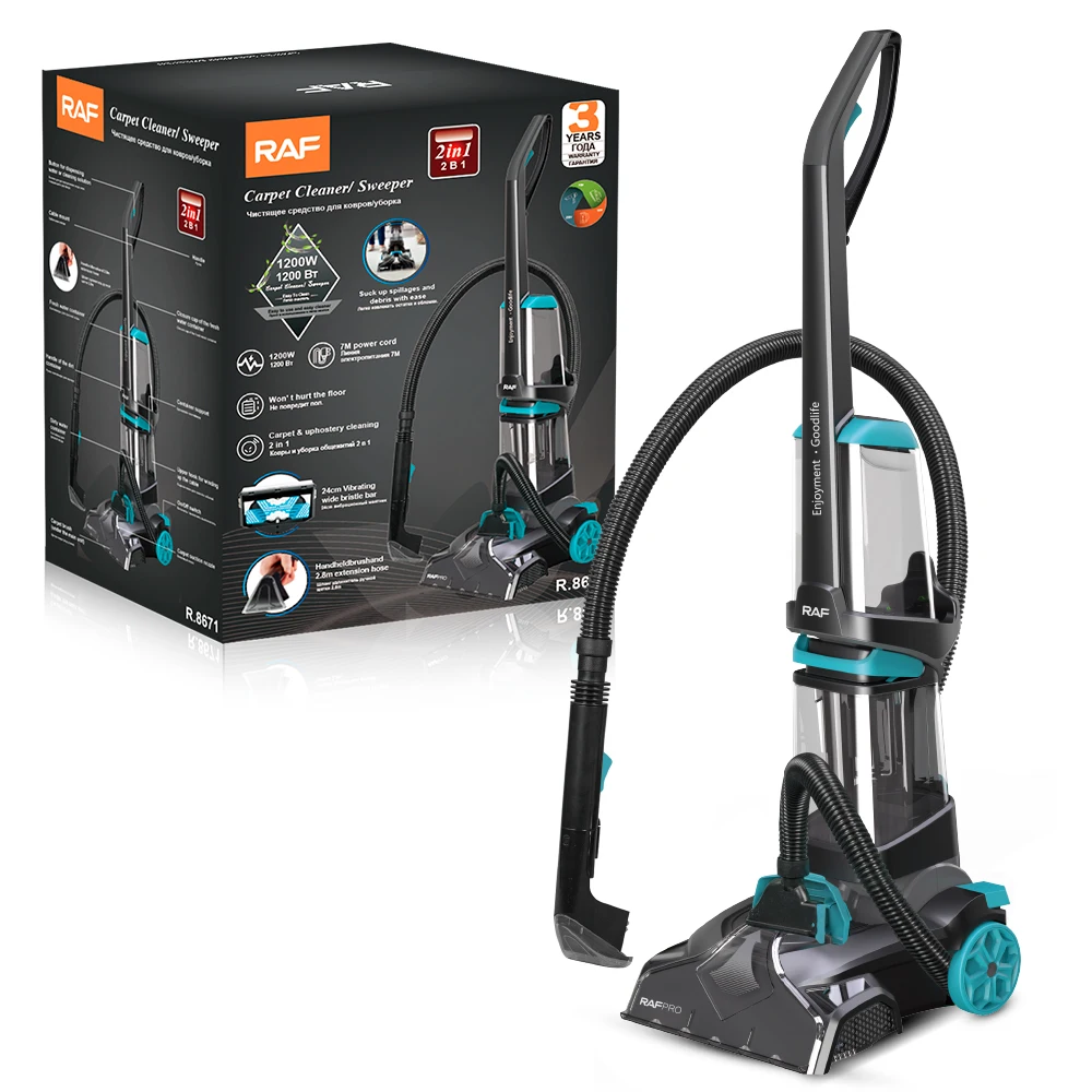 Carpet Cleaner Sweeper 1600W 2 in 1 Powerful Upright Vacuum for Carpet and Upholstery With 7M Cord and Wide Bristle Bar
Carpet Cleaner Sweeper 1600W 2 in 1 Powerful Upright Vacuum for Carpet and Upholstery With 7M Cord and Wide Bristle Bar