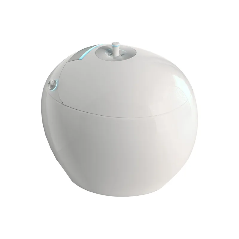 Smart toilet creative egg type no water pressure limit automatic flip cover household sterilization toilet
Smart toilet creative egg type no water pressure limit automatic flip cover household sterilization toilet