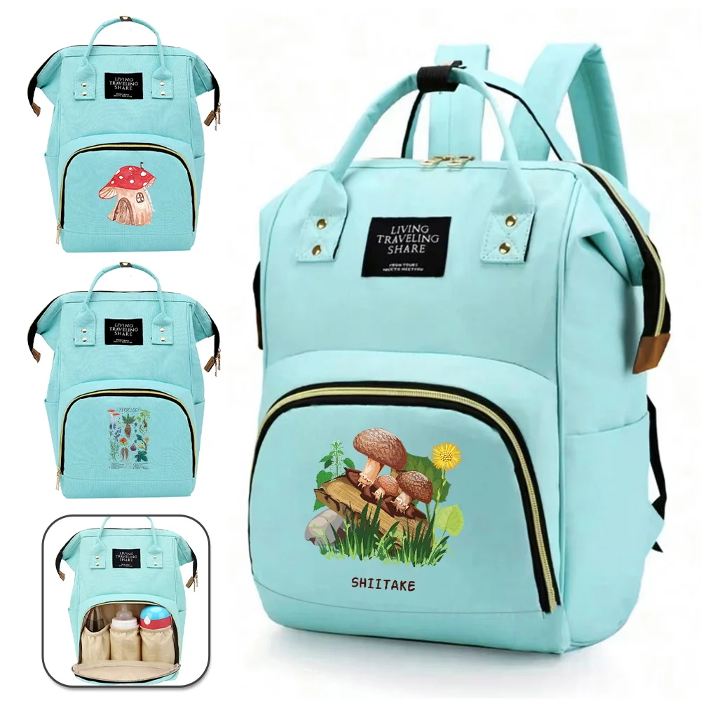 Maternity Bag Multi-Function Nappy Pack for Outing Quick Nappy Changing Backpack Mushroom Series Large Capacity Infant Bags
Maternity Bag Multi-Function Nappy Pack for Outing Quick Nappy Changing Backpack Mushroom Series Large Capacity Infant Bags