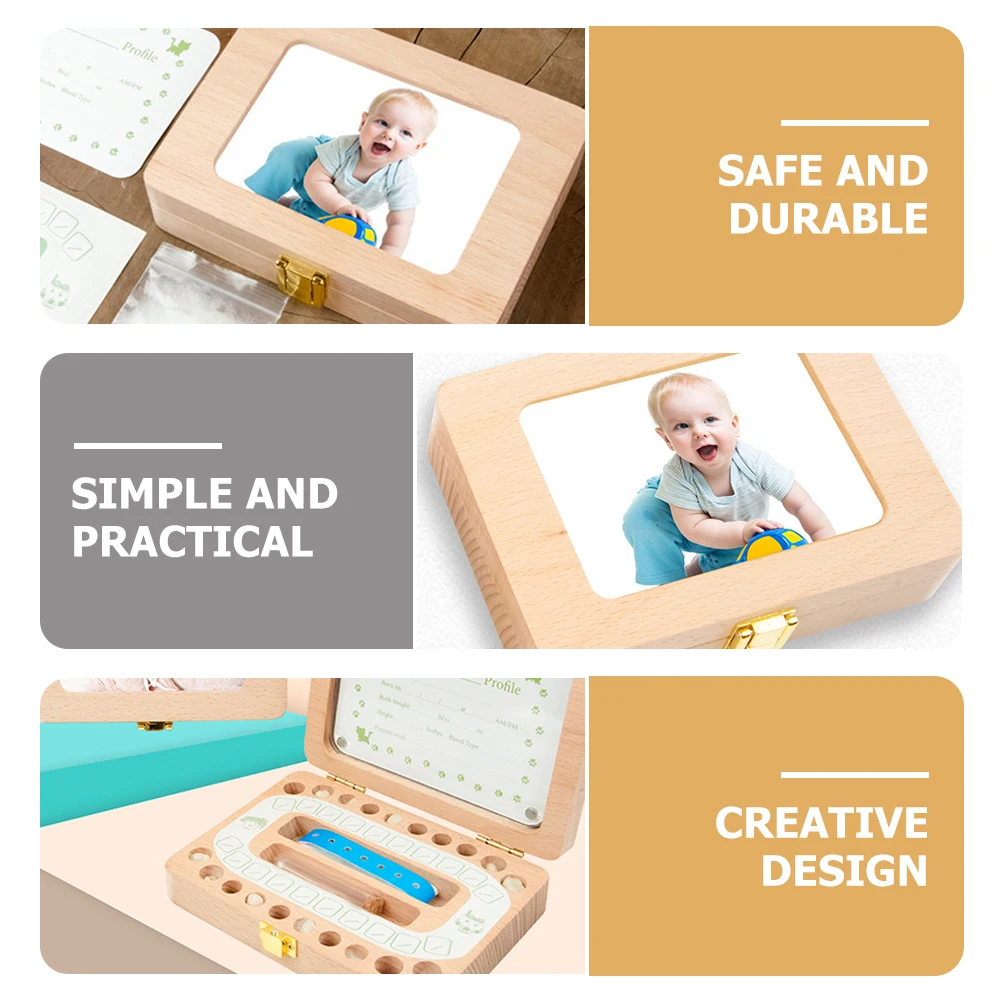 Teeth Storage Box Wooden Keepsake Case Tooth Collector s Souvenir Holder Birthday Present Durable Tooth
Teeth Storage Box Wooden Keepsake Case Tooth Collector s Souvenir Holder Birthday Present Durable Tooth