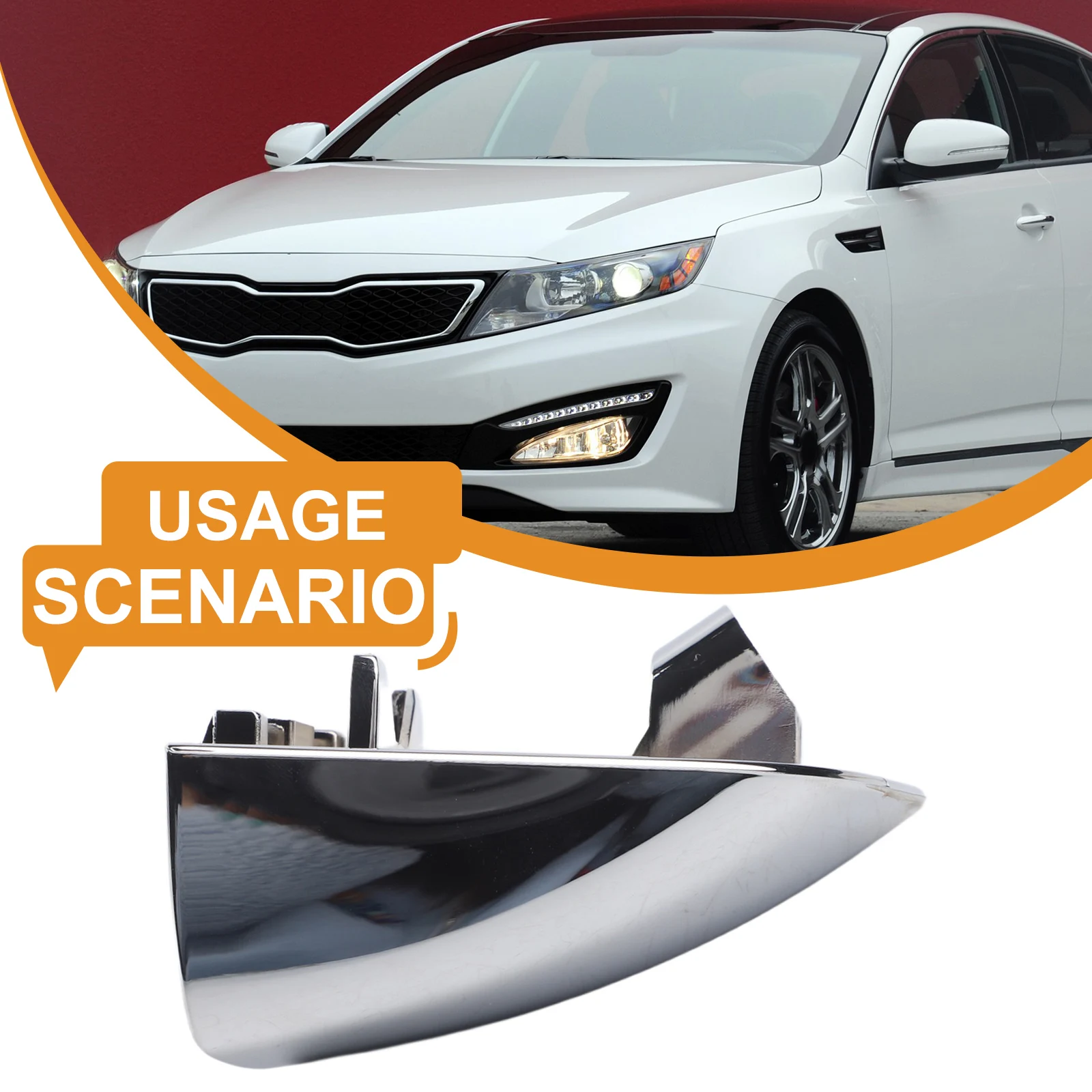 82662-D4030 Part Door Handle Cover Car Exterior Replacement Silver Unpainted Quick Installation Easy To Use Wear-resistant
82662-D4030 Part Door Handle Cover Car Exterior Replacement Silver Unpainted Quick Installation Easy To Use Wear-resistant