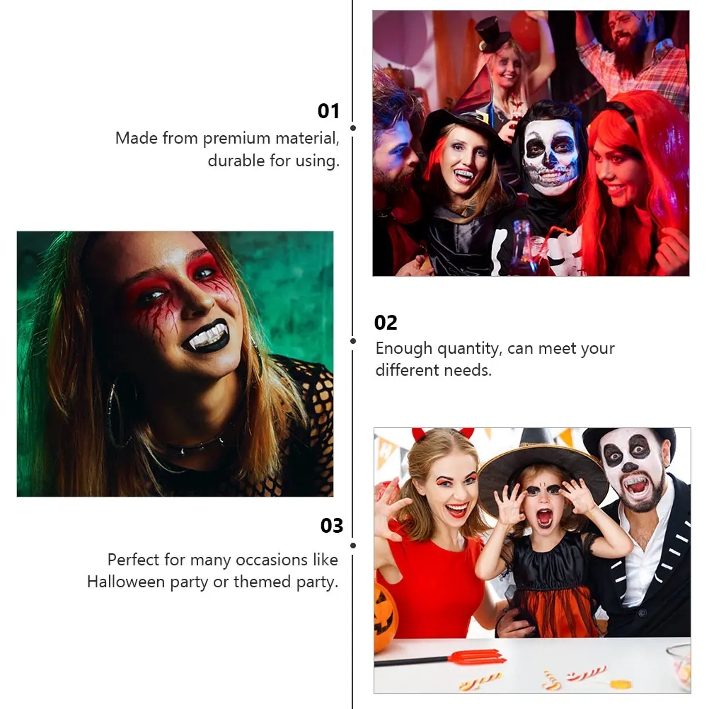 Werewolf Teeth Decoration Halloween Party Props Lifelike Silver Plated Upper Fake Costumes Accessories Body Piercing Jewelry
Werewolf Teeth Decoration Halloween Party Props Lifelike Silver Plated Upper Fake Costumes Accessories Body Piercing Jewelry