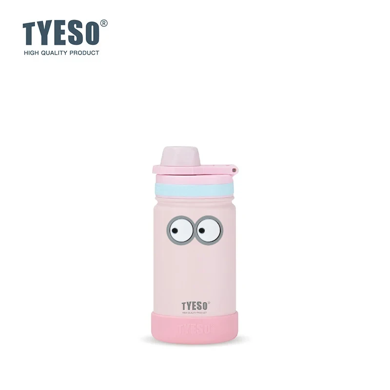 TYESO 420ML Outdoor Sports Kettle Portable Water Cup Non-slip Silicone Cover Leakproof Lightweight Kids Drink Bottle With Eye
TYESO 420ML Outdoor Sports Kettle Portable Water Cup Non-slip Silicone Cover Leakproof Lightweight Kids Drink Bottle With Eye