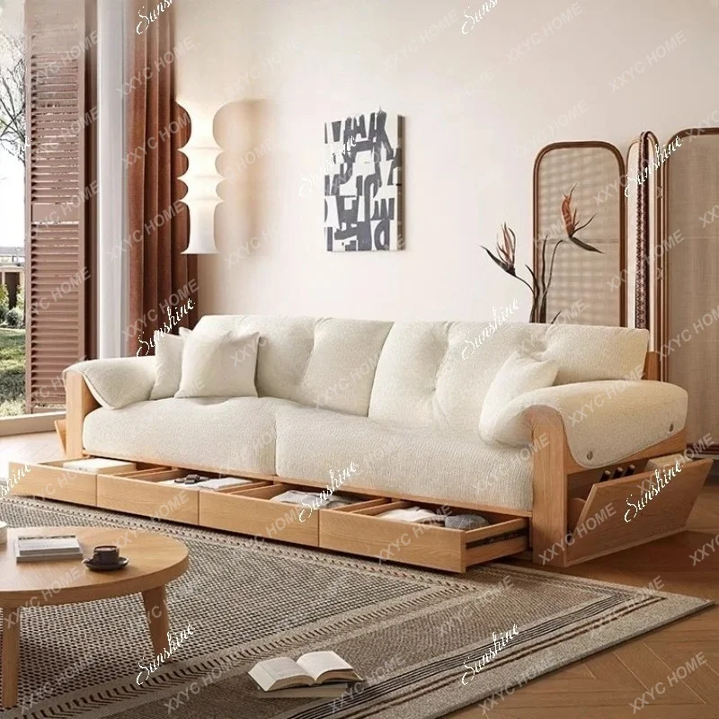 Living room log cream wind fabric sofa small apartment storage simple and modernH
Living room log cream wind fabric sofa small apartment storage simple and modernH