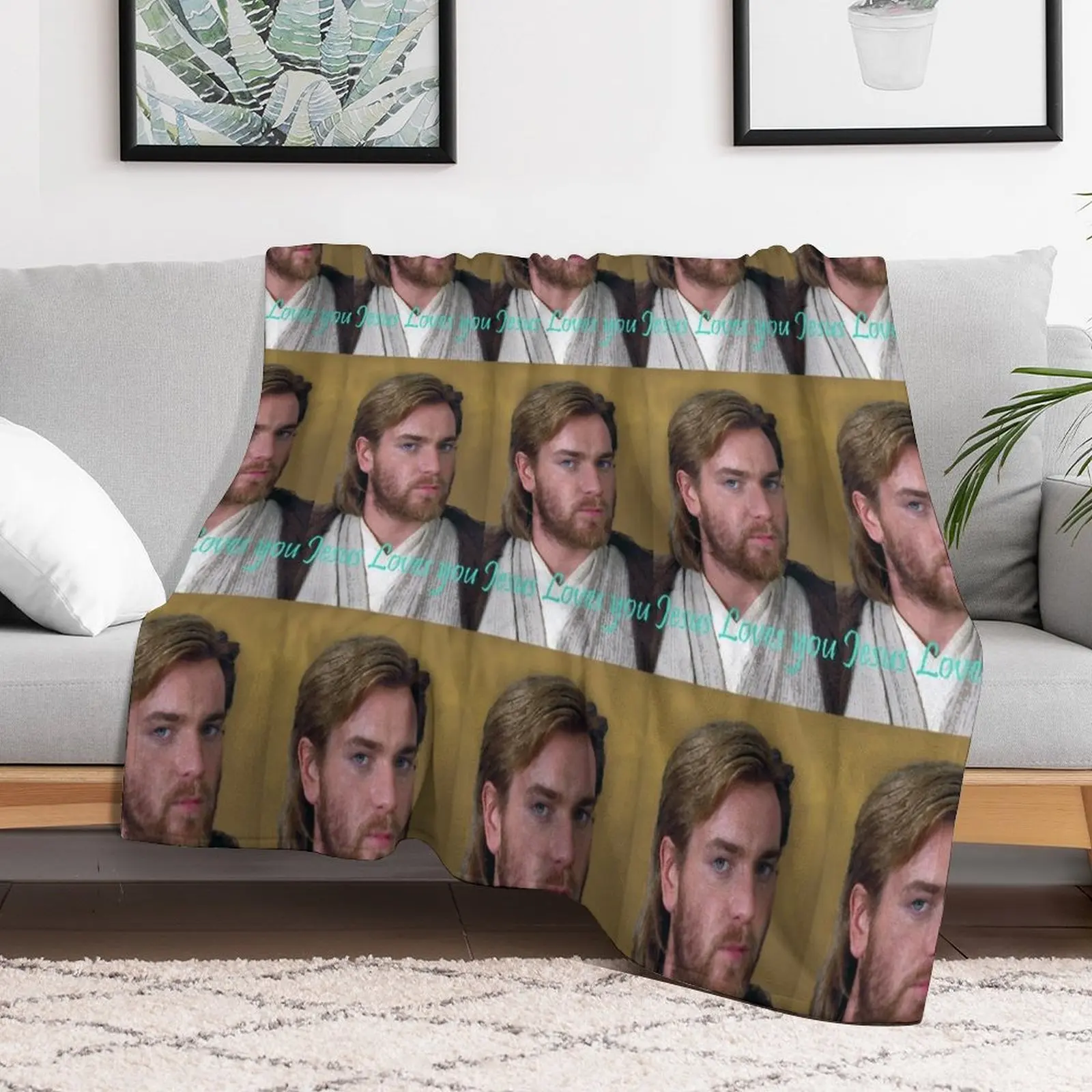 Space Jesus Loves You (Ewan McGregor) Throw Blanket Comforter For Baby Giant Sofa Stuffeds Blankets
Space Jesus Loves You (Ewan McGregor) Throw Blanket Comforter For Baby Giant Sofa Stuffeds Blankets