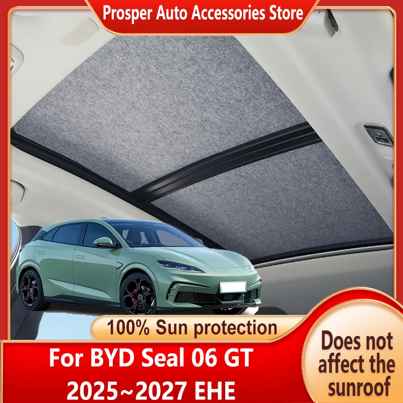 Panoramic Sunroof Insulation Roof Visor For BYD Seal 06 GT 2025~2027 26 Sun Protection Electrostatic Adsorption Sunshade Anti-UV
Panoramic Sunroof Insulation Roof Visor For BYD Seal 06 GT 2025~2027 26 Sun Protection Electrostatic Adsorption Sunshade Anti-UV