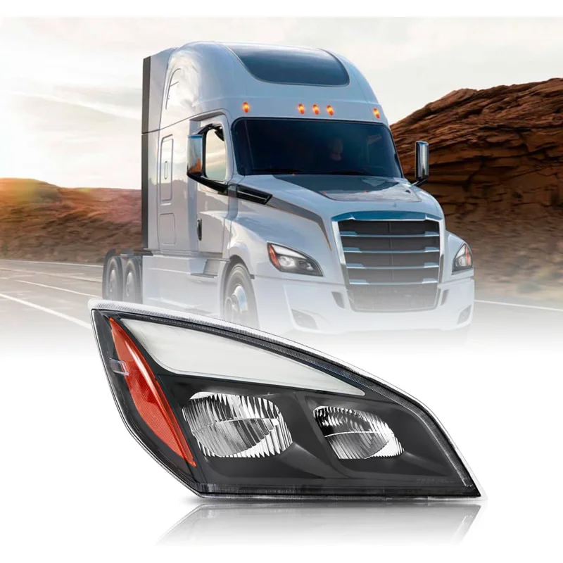 Cascadia Freightliner Cascadia 2018-2024, сменная фара, одобренная DOT и SAE (черный, правый)
Cascadia Freightliner Cascadia 2018-2024, сменная фара, одобренная DOT и SAE (черный, правый)