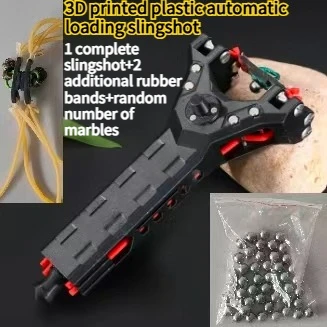 2026 3D Printed Plastic Automatic Loading Slingshot Set Outdoor Competitive Great Power Rapid Fire Continuous Shooting Slingshot
2026 3D Printed Plastic Automatic Loading Slingshot Set Outdoor Competitive Great Power Rapid Fire Continuous Shooting Slingshot