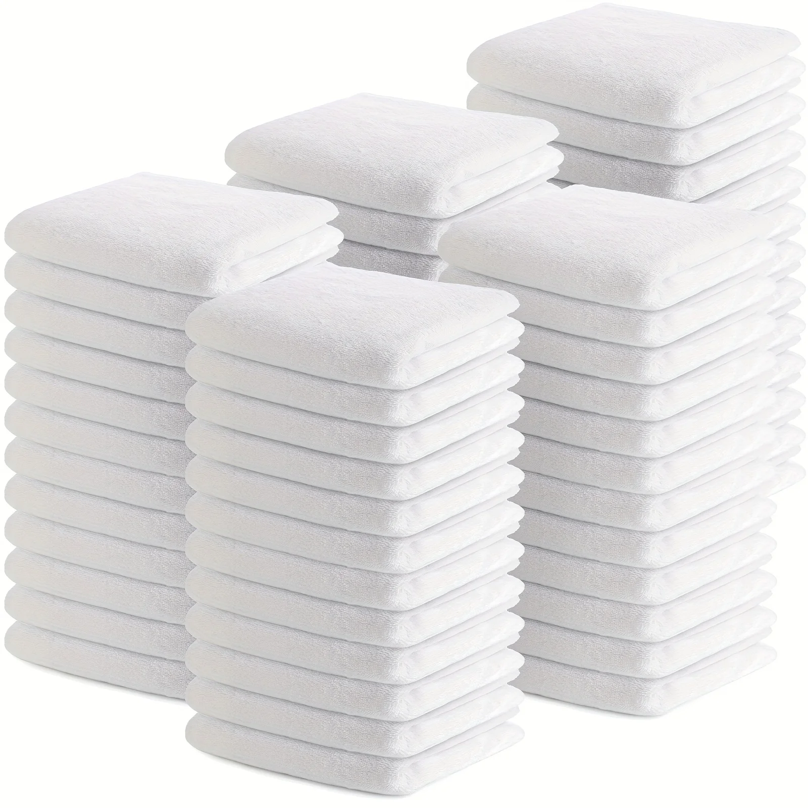 50pcs Wash Cloths Bulk Face Cloths Cotton Washcloths Set Hand Towels Absorbent for Bathroom Soft Cleaning Rags for Bath Body Spa Gym Kitchen Dish (12 X 12 Inches)
50pcs Wash Cloths Bulk Face Cloths Cotton Washcloths Set Hand Towels Absorbent for Bathroom Soft Cleaning Rags for Bath Body Spa Gym Kitchen Dish (12 X 12 Inches)