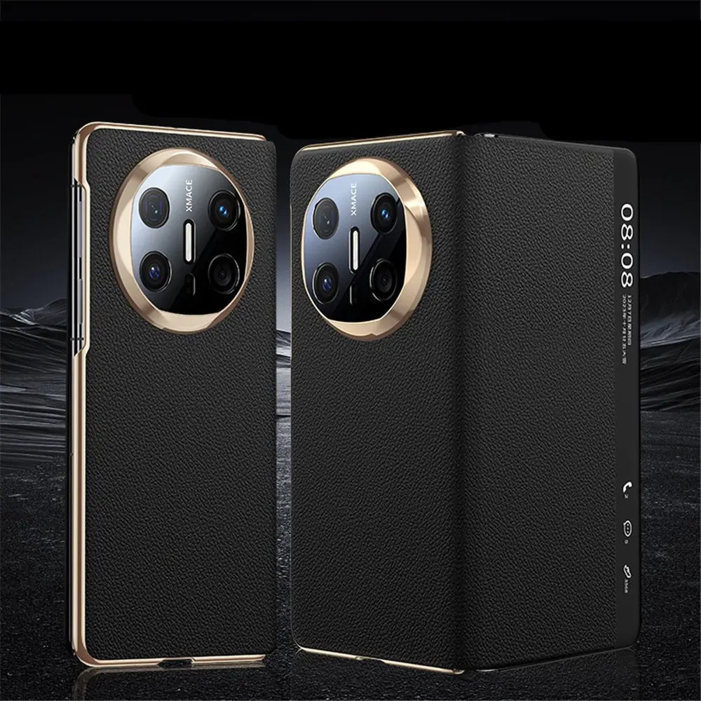 Чехол-книжка из натуральной яловой кожи личи для Huawei Mate X6 Business Cover
Чехол-книжка из натуральной яловой кожи личи для Huawei Mate X6 Business Cover