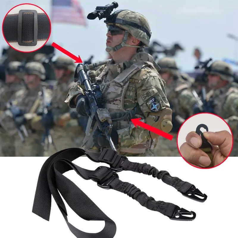 NylonTactical 2 Point Gun Sling Shoulder Strap ,Outdoor Rifle Sling With Metal Buckle ,Shotgun Gun Belt Hunting Gun Accessories
NylonTactical 2 Point Gun Sling Shoulder Strap ,Outdoor Rifle Sling With Metal Buckle ,Shotgun Gun Belt Hunting Gun Accessories