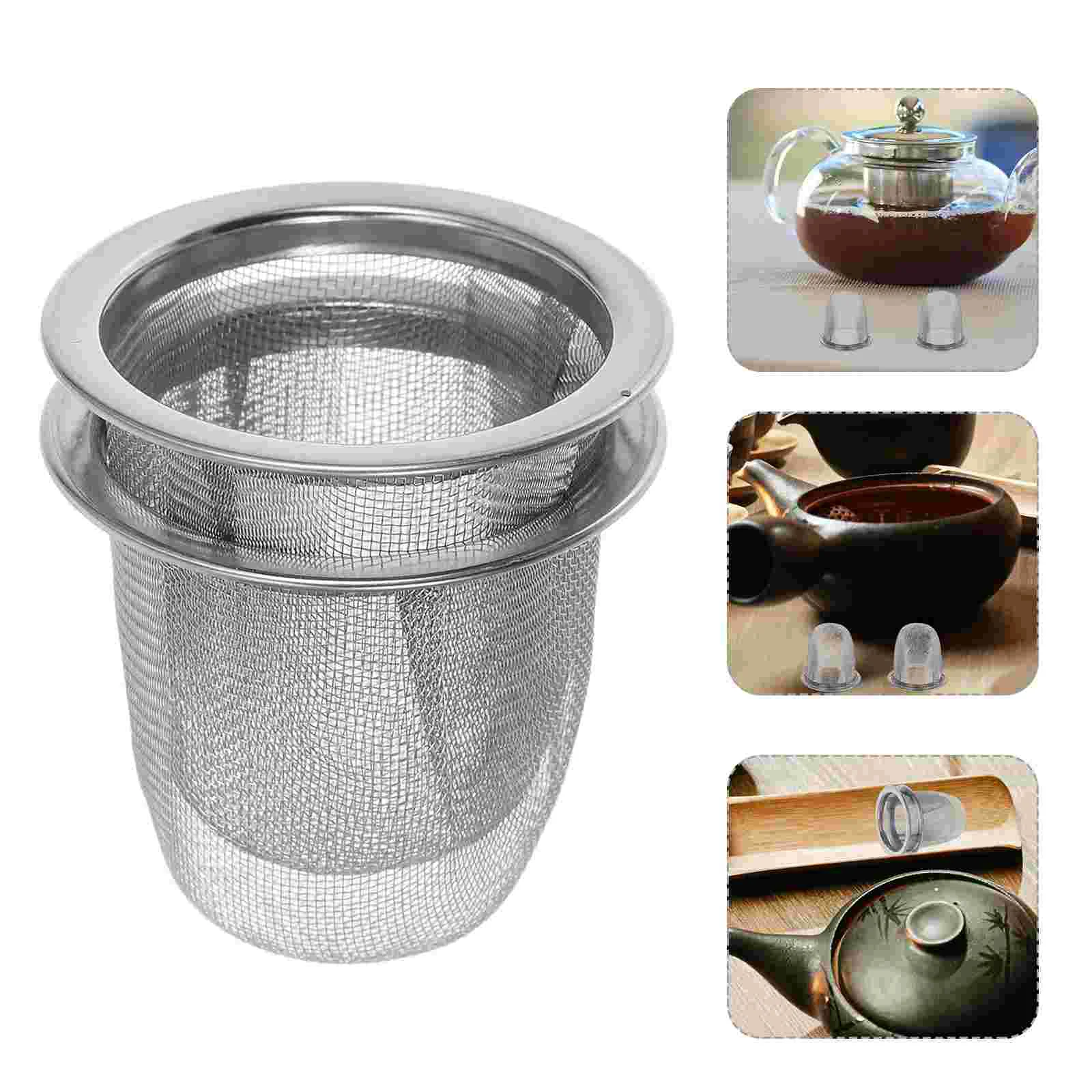 2pcs Fine Mesh Tea Strainer Insert Stainless Steel Tea Infuser Reusable Tea Filter Loose Leaf Tea Strainer Tea Brewing Strainer
2pcs Fine Mesh Tea Strainer Insert Stainless Steel Tea Infuser Reusable Tea Filter Loose Leaf Tea Strainer Tea Brewing Strainer