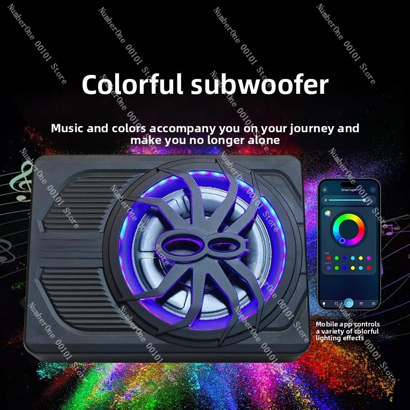 Модифицированный автомобильный сабвуфер Spider с подсветкой - 10-дюймовый высокомощный активный ультратонкий автомобильный сабвуфер
Модифицированный автомобильный сабвуфер Spider с подсветкой - 10-дюймовый высокомощный активный ультратонкий автомобильный сабвуфер