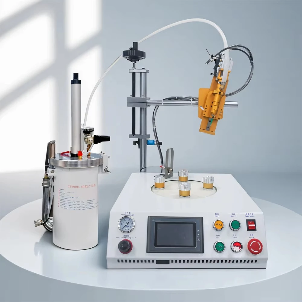 Electronic automatic glue machine 4 points ROHS ce certification 1 year potting/dispensing, using rotary disc pump gearbox
Electronic automatic glue machine 4 points ROHS ce certification 1 year potting/dispensing, using rotary disc pump gearbox