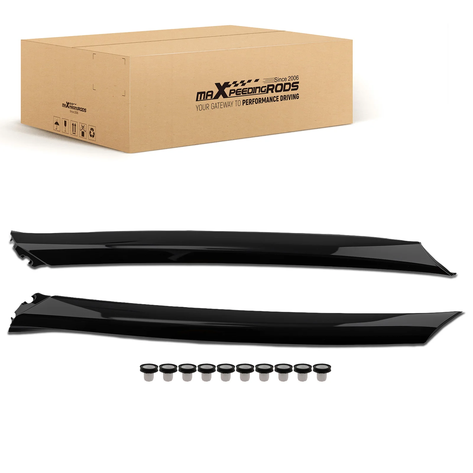 Windshield Outer Trim Pillar Molding Left Right Pair For Nissan Maxima 2021-2023
Windshield Outer Trim Pillar Molding Left Right Pair For Nissan Maxima 2021-2023