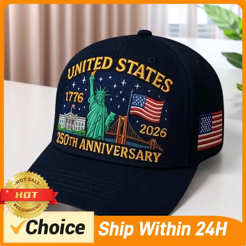 US 250th Anniversary Cap Patriotic Baseball Cap US 250th Anniversary Tribute Hat Trucker Hat for Men & Women
US 250th Anniversary Cap Patriotic Baseball Cap US 250th Anniversary Tribute Hat Trucker Hat for Men & Women