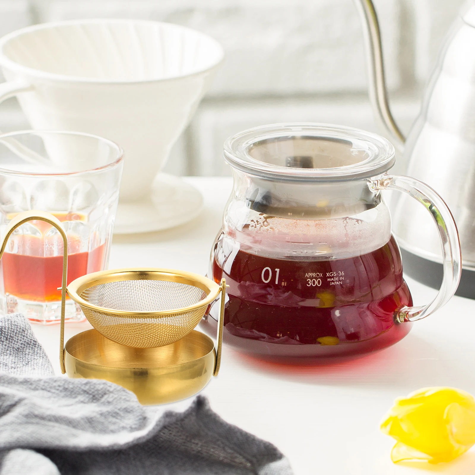 Infuser Stainless Steel Rotating Loose Tea Steeper Kitchen Tea Filtering Mesh Tool For Home Office Use Fine Mesh Strainer
Infuser Stainless Steel Rotating Loose Tea Steeper Kitchen Tea Filtering Mesh Tool For Home Office Use Fine Mesh Strainer