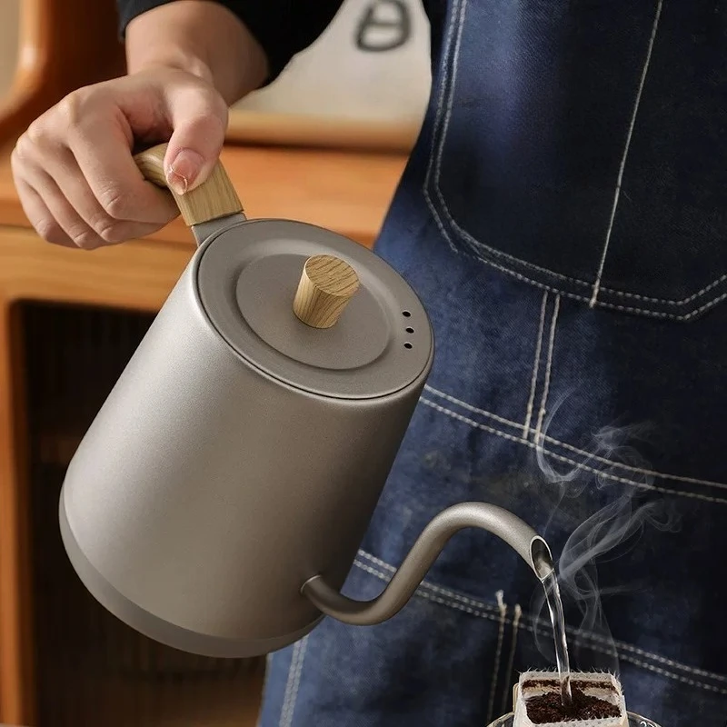 Professional Stainless Steel Gooseneck Electric Kettle with Precise Temperature Control for Pour Over Coffee
Professional Stainless Steel Gooseneck Electric Kettle with Precise Temperature Control for Pour Over Coffee