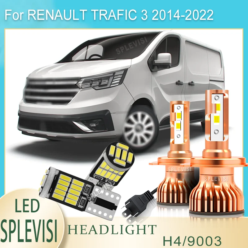 H4 9003 More Energy-Efficient Clear Illumination LED Headlight For RENAULT TRAFIC 3 2014 2015 2016 2017 2018 2019 2020 2021 2022
H4 9003 More Energy-Efficient Clear Illumination LED Headlight For RENAULT TRAFIC 3 2014 2015 2016 2017 2018 2019 2020 2021 2022