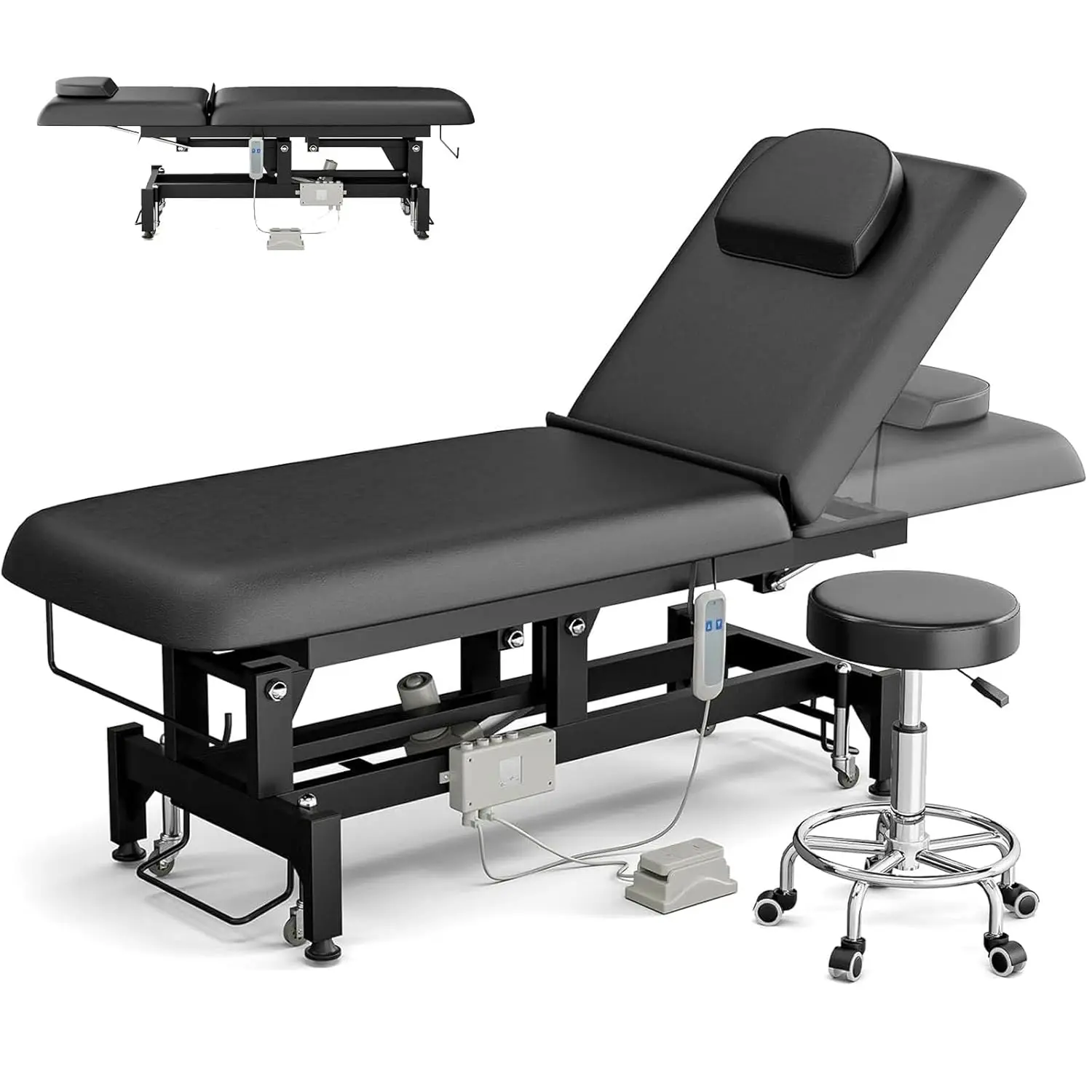 Electric Lift Massage Table for Esthetician, Facial Beds Treatment Table for Salon, Professional Physical Therapy, Customized
Electric Lift Massage Table for Esthetician, Facial Beds Treatment Table for Salon, Professional Physical Therapy, Customized