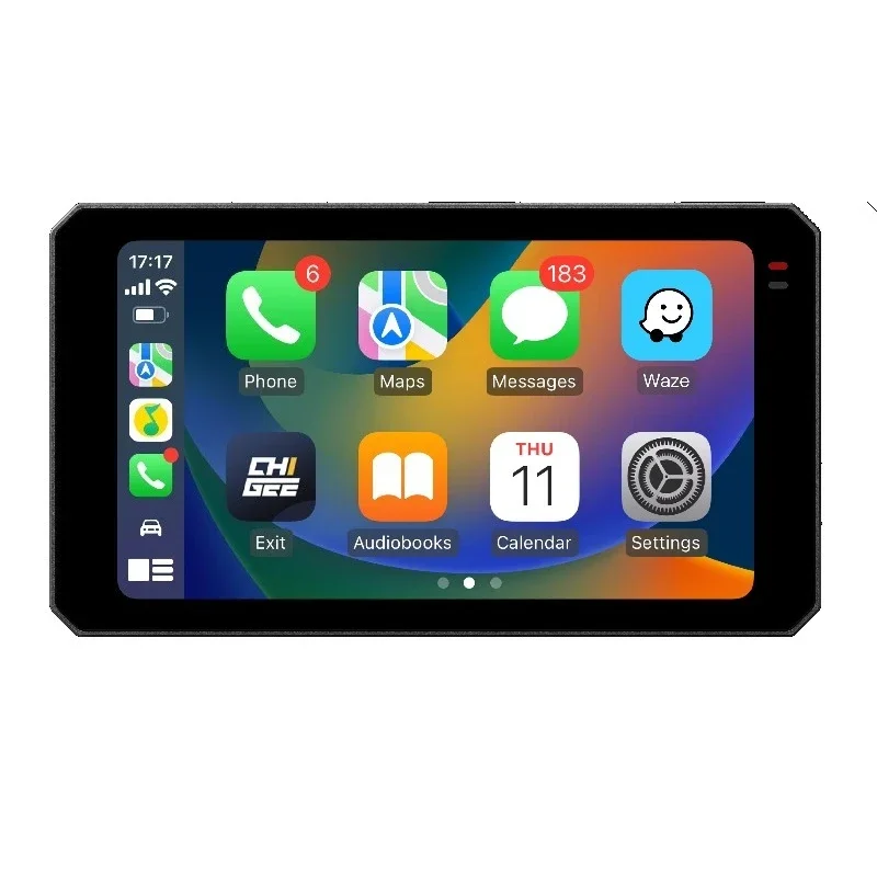 Aio-6 Smart Display 6inch Carplay Motorcycle Digital Dashboard Bluetooth
Aio-6 Smart Display 6inch Carplay Motorcycle Digital Dashboard Bluetooth