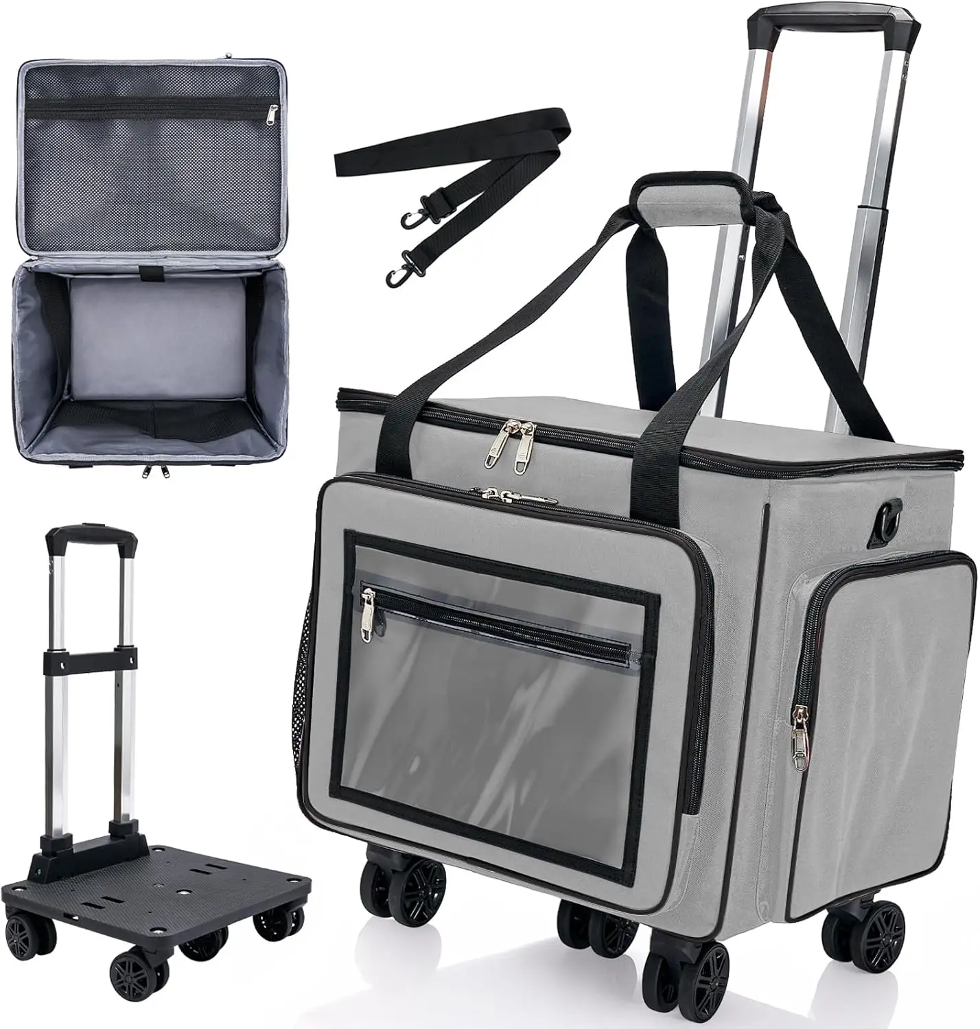 2025 Rolling Teacher Tote Bag with 15.6" Laptop Compartment, Durable and Spacious for Educators
2025 Rolling Teacher Tote Bag with 15.6" Laptop Compartment, Durable and Spacious for Educators