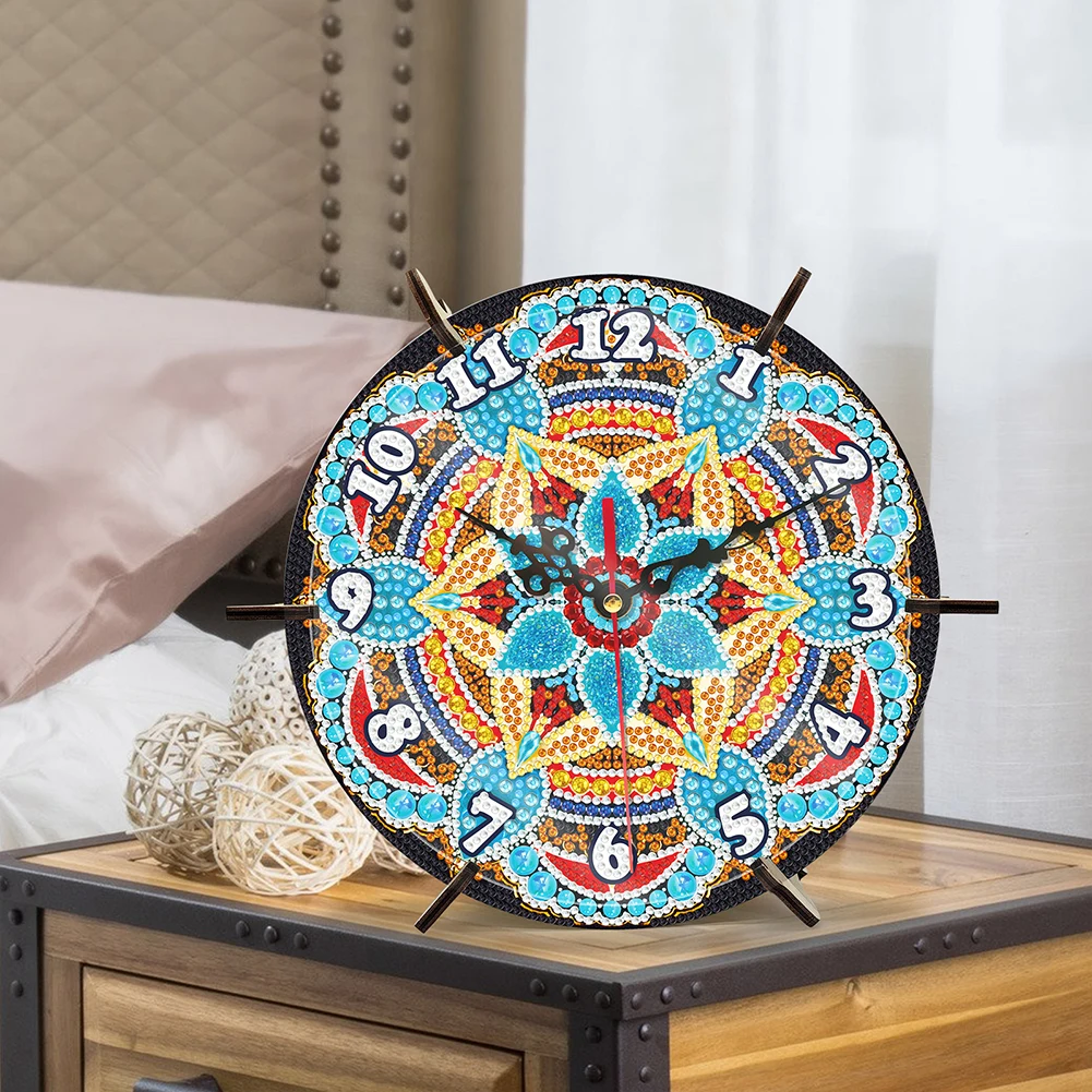 2D/Flat DIY Diamond Painting Clock Ornaments Acrylic Special Shape Mosaic Painting Clock Art Crafts for Living Room Decoration
2D/Flat DIY Diamond Painting Clock Ornaments Acrylic Special Shape Mosaic Painting Clock Art Crafts for Living Room Decoration