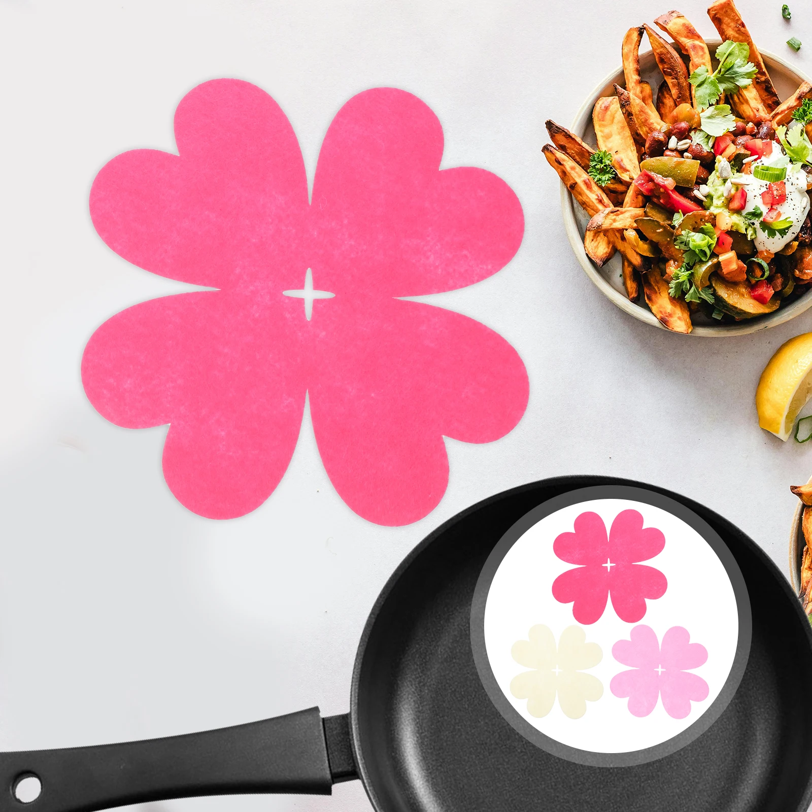 6pcs Heart Shaped Pot Coasters Non Slip Heat Insulating Pad Pan Separators Cookware Kitchenware Tableware Mat
6pcs Heart Shaped Pot Coasters Non Slip Heat Insulating Pad Pan Separators Cookware Kitchenware Tableware Mat