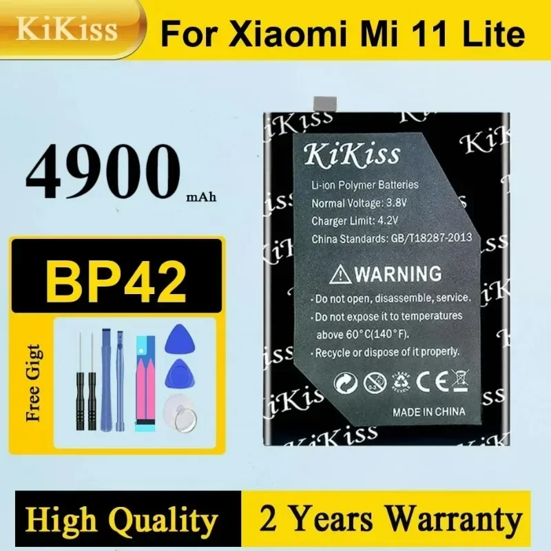 Аккумулятор для мобильного телефона BP42 для Xiaomi Mi 11 Lite Mi 11 Lite 11 Lite
Аккумулятор для мобильного телефона BP42 для Xiaomi Mi 11 Lite Mi 11 Lite 11 Lite