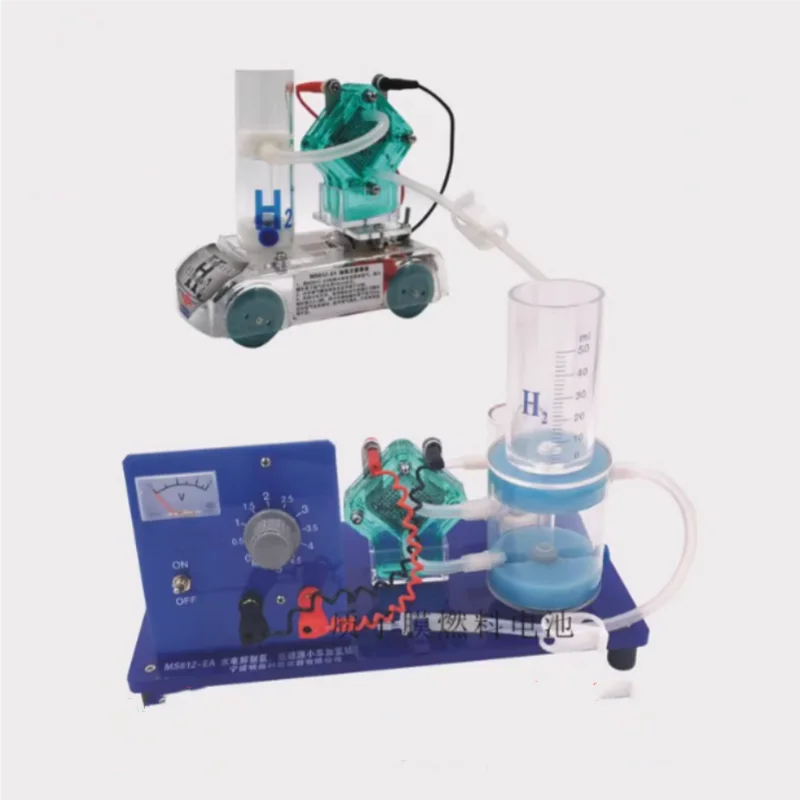 Экспериментальный учебный инструмент для преобразования гидроэлектролиза энергии топливной ячейки мембраны протона в автомобиле водородной энергии
Экспериментальный учебный инструмент для преобразования гидроэлектролиза энергии топливной ячейки мембраны протона в автомобиле водородной энергии