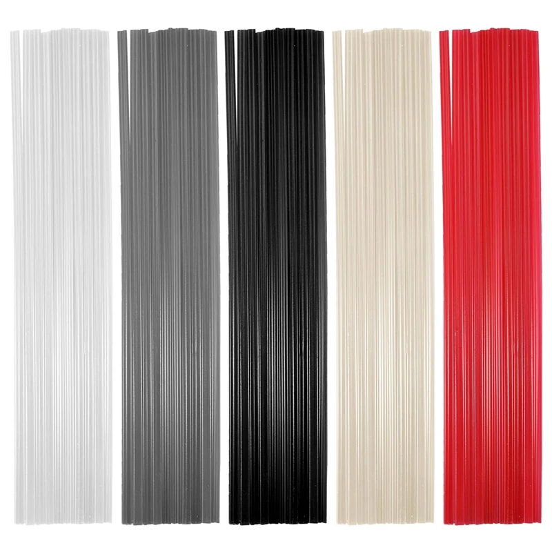 50PCS Plastic Welding Rods - PP/PVC/PE Plastic Welder Rods For Hot Air Tools 10 Inch (Each Color 10PCS)
50PCS Plastic Welding Rods - PP/PVC/PE Plastic Welder Rods For Hot Air Tools 10 Inch (Each Color 10PCS)