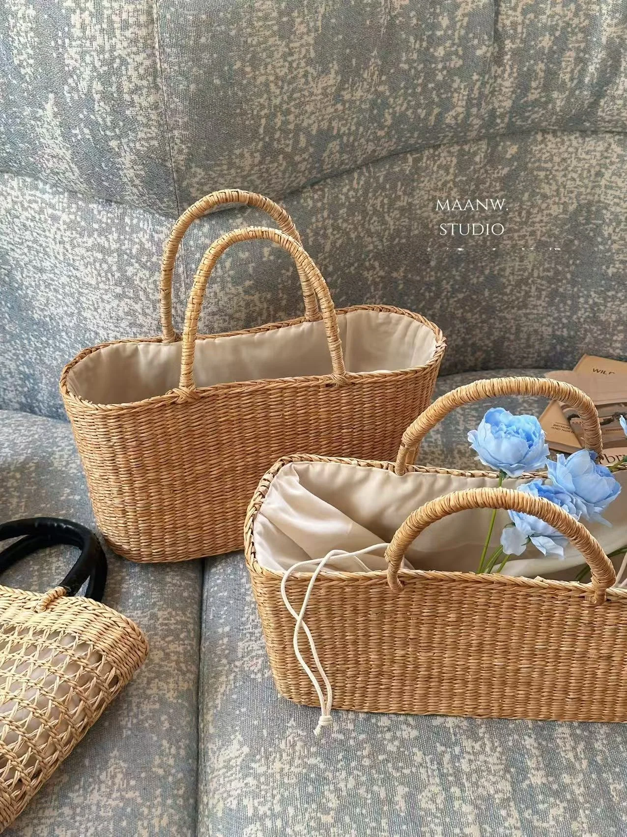 Летняя женская сумка Maanw Ins St: Желтая плетеная повседневная сумка через плечо для пляжа и фотосессий
Летняя женская сумка Maanw Ins St: Желтая плетеная повседневная сумка через плечо для пляжа и фотосессий