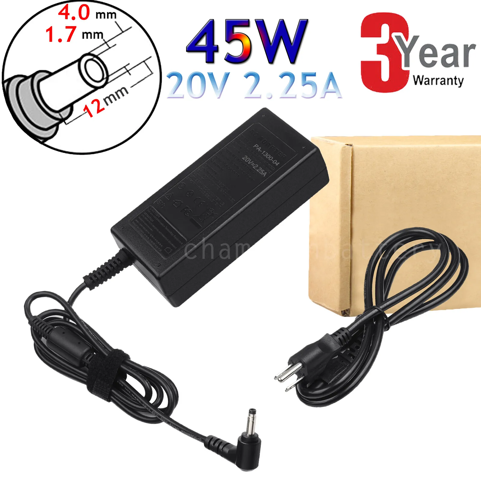 AC Adapter For Lenovo Flex 5-1570 Flex 6-11IGM Type 81CA 81A7 Charger Power Cord
AC Adapter For Lenovo Flex 5-1570 Flex 6-11IGM Type 81CA 81A7 Charger Power Cord