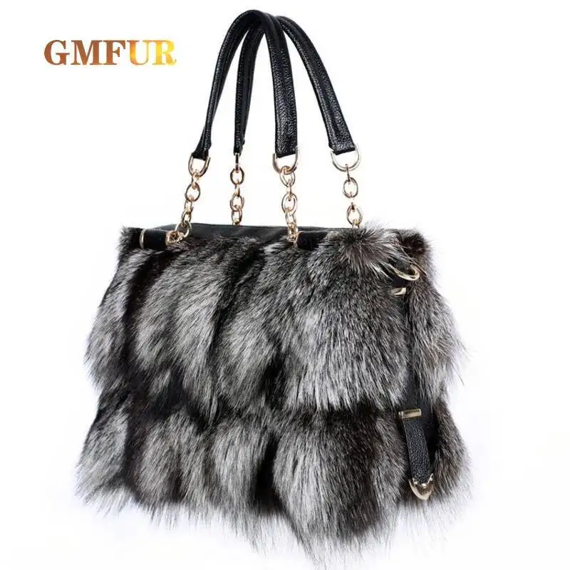 Real Fox Fur Plush Bag Women Winter Luxury Shoulder Bag High Quality Raccoon Fur Crossbody Fashion Cute Handbag Bags
Real Fox Fur Plush Bag Women Winter Luxury Shoulder Bag High Quality Raccoon Fur Crossbody Fashion Cute Handbag Bags