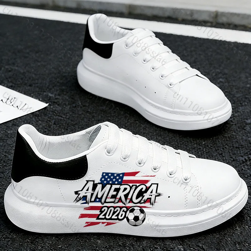 2026 Football Match America Adult Men Women Teenager Lightweight Comfortable Non-slip Solid Color Trendy Casual Sneakers Gift
2026 Football Match America Adult Men Women Teenager Lightweight Comfortable Non-slip Solid Color Trendy Casual Sneakers Gift