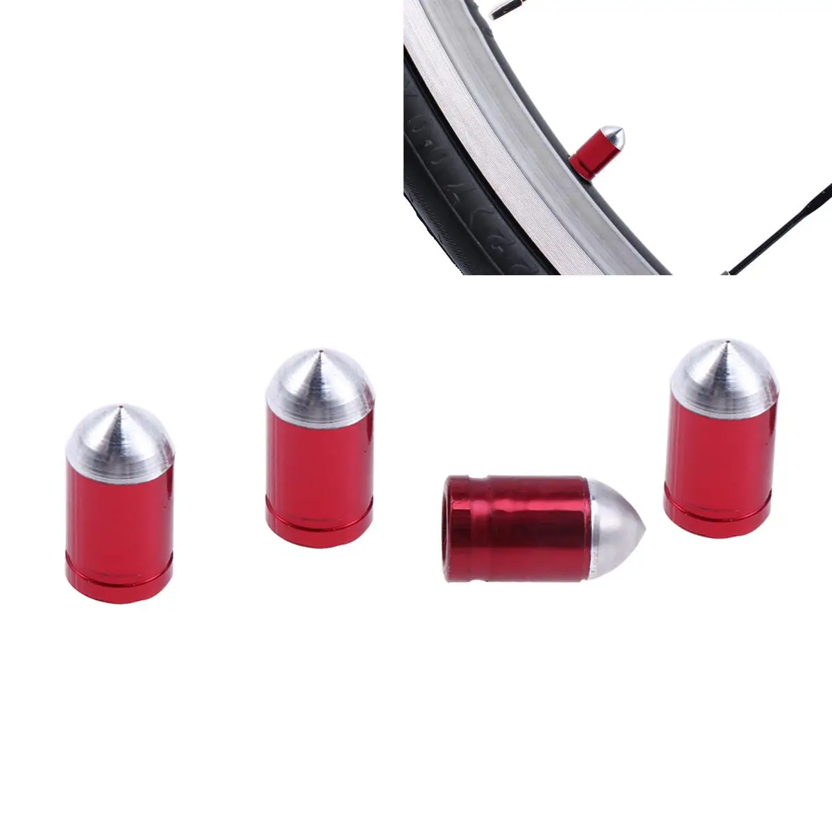 Aluminum Alloy Tire Valve Caps Anti leakage Dirt Rain Water Bike Tire Air Suitable Mountain term Use
Aluminum Alloy Tire Valve Caps Anti leakage Dirt Rain Water Bike Tire Air Suitable Mountain term Use