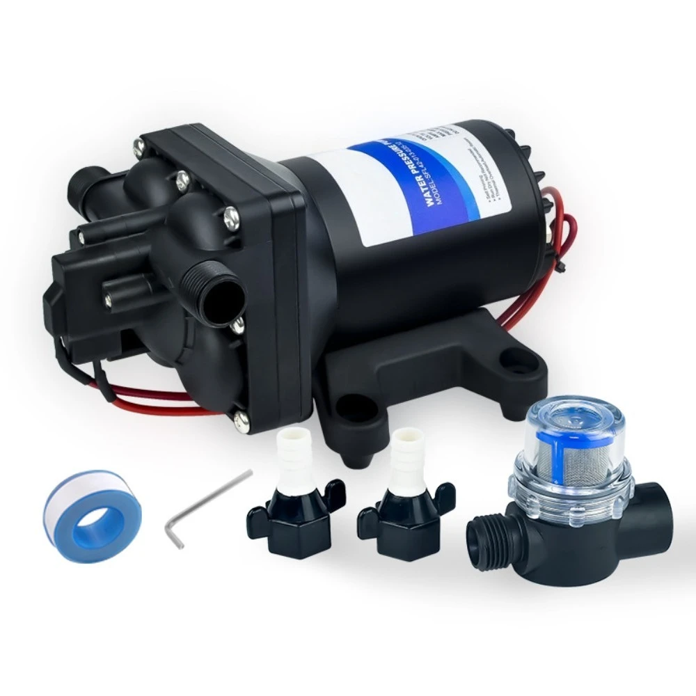 Diaphragm RV Yacht Marine Self-priming Booster Pump, Small Filling Machine Water Pump
Diaphragm RV Yacht Marine Self-priming Booster Pump, Small Filling Machine Water Pump