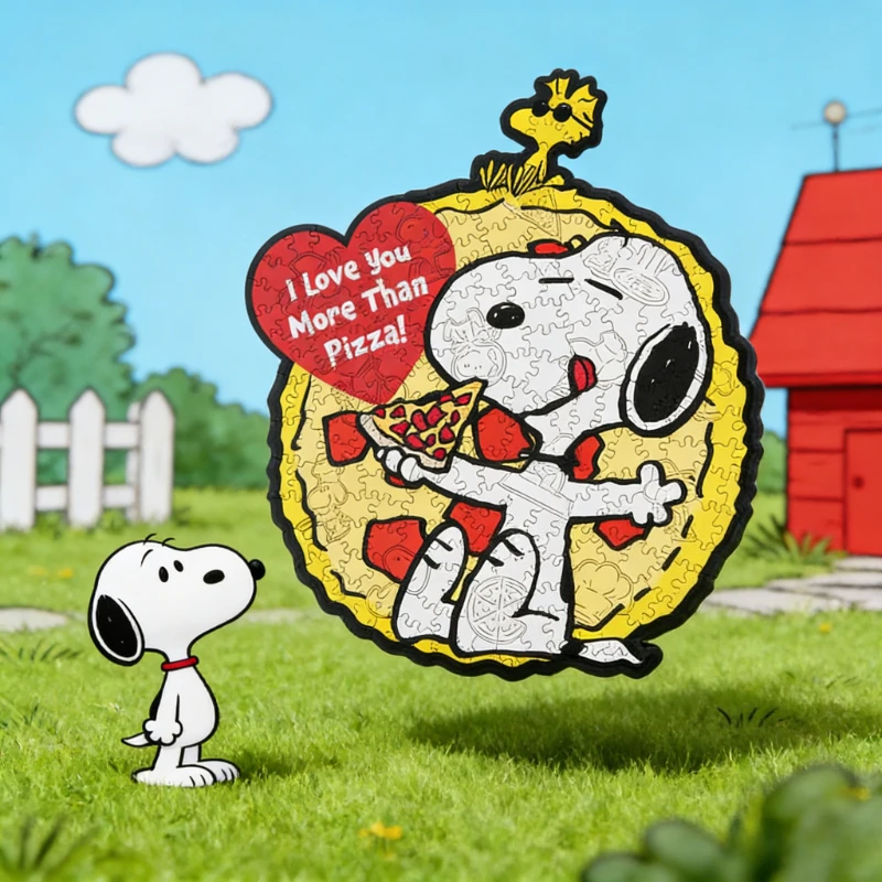 High Quality Peanuts Anime Snoopy "One Slice At A Time" Wooden Jigsaw Puzzle Creative Learning Toy Home Decoration Festival Gift
High Quality Peanuts Anime Snoopy "One Slice At A Time" Wooden Jigsaw Puzzle Creative Learning Toy Home Decoration Festival Gift