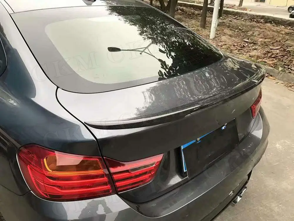 CKMUUER 4 Series Carbon Fiber Rear Trunk Spoiler Wing for BMW F36 420i 420d 428i 435i Sedan 2014 2015 2016 2017 Body Kits
CKMUUER 4 Series Carbon Fiber Rear Trunk Spoiler Wing for BMW F36 420i 420d 428i 435i Sedan 2014 2015 2016 2017 Body Kits