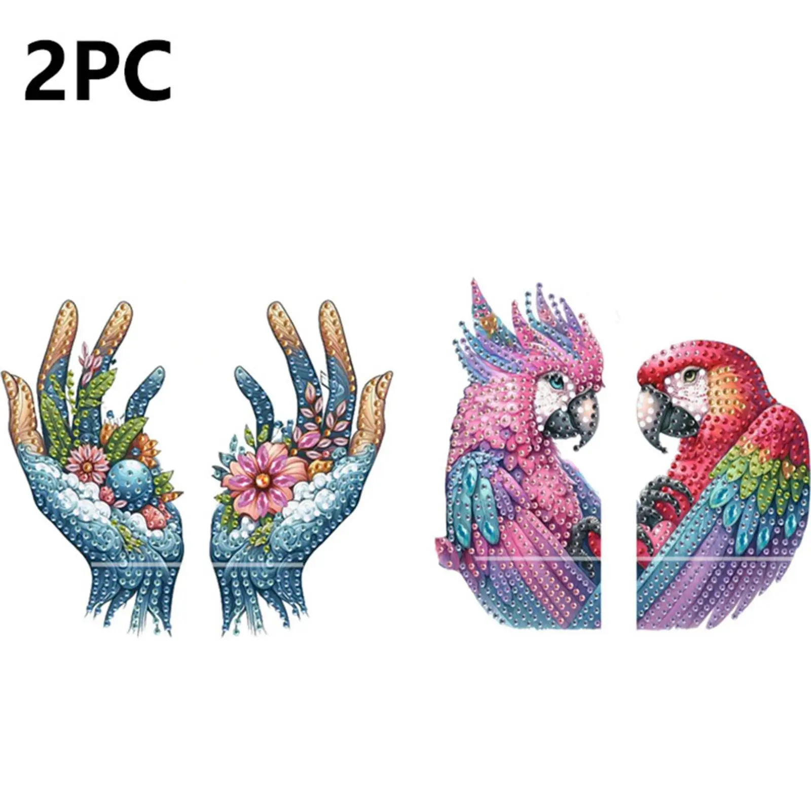 2 шт. 2D плоские подвески для алмазной мозаики, декор для дома, подвесной декор (Попугай)
2 шт. 2D плоские подвески для алмазной мозаики, декор для дома, подвесной декор (Попугай)