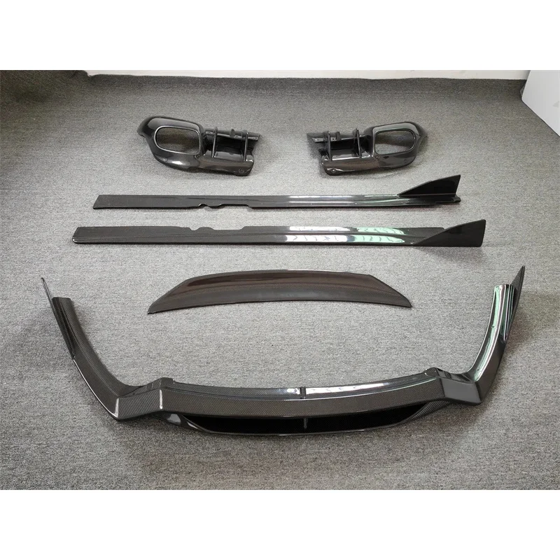 High Quality DMC Style 3K Carbon Fiber Front Bumper Lip Side Skirt Rear Diffuser Body Kit
High Quality DMC Style 3K Carbon Fiber Front Bumper Lip Side Skirt Rear Diffuser Body Kit
