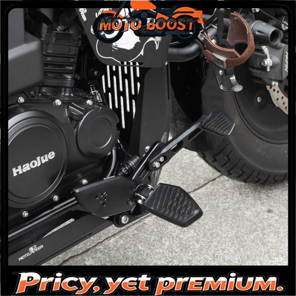 Motorcycle Parts Adjustable Gear Lever Adjustable Brake Pedal Aluminum Alloy Blackened Foot Pedal for Haojue TR300 Cruiser Plus
Motorcycle Parts Adjustable Gear Lever Adjustable Brake Pedal Aluminum Alloy Blackened Foot Pedal for Haojue TR300 Cruiser Plus