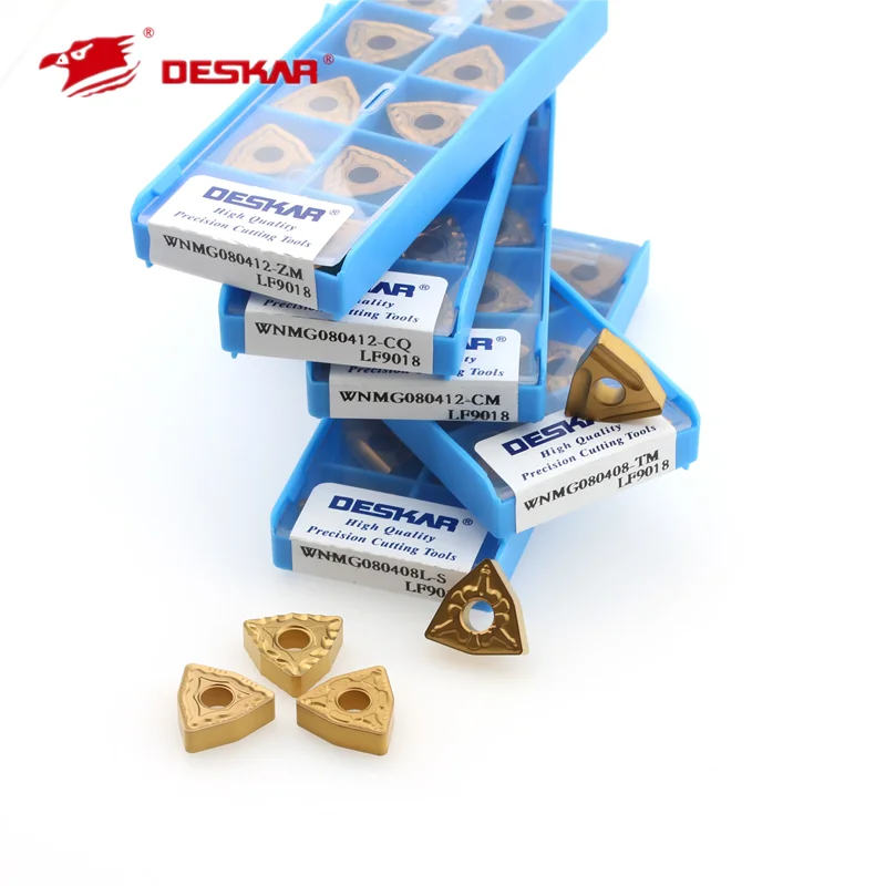Wnmg Series Turning Inserts Wnmg080404-Tm Lf9018 Tm Cq cm Hq Pr Zm Mt R/L-S Slot Type Deskar 100% Original External Turning Tool
Wnmg Series Turning Inserts Wnmg080404-Tm Lf9018 Tm Cq cm Hq Pr Zm Mt R/L-S Slot Type Deskar 100% Original External Turning Tool