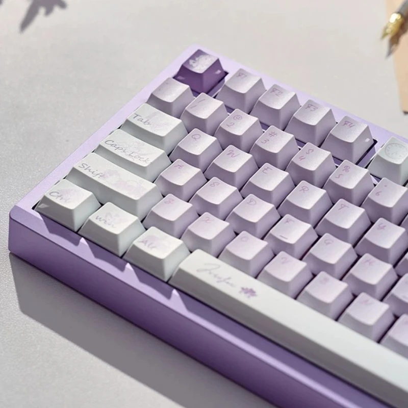 Violet Garden Theme Keycaps Set Customization PBT Sublimation Cherry Profile Keyboard Cap for Mechanical Keyboard Accessories
Violet Garden Theme Keycaps Set Customization PBT Sublimation Cherry Profile Keyboard Cap for Mechanical Keyboard Accessories
